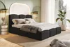 Polsterbett 160x200 Roma Slim mit Bettkasten - dickem Produktbild-Vorschau 2