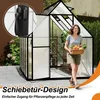 UISEBRT Hliníkový skleník Premium 280x180x195cm, 5,04m² Náhled obrázku produktu 7