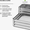 Blumfeldt Jardinière Surélevée à 2 Niveaux, 405L en Acier Voir les images du produit 6