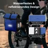 Torba na bagażnik Wiltec niebieska, torba rowerowa na Podgląd zdjęcia produktu 8