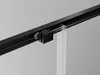Close-up of a shower door sliding mechanism. Produktbild-Vorschau