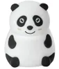 A cute, cartoonish panda bear figurine is shown against a plain white background. Produktbild-Vorschau