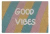 Relaxdays Fußmatte Kokos, Türvorleger "Good Vibes", Produktbild-Vorschau 3