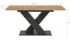 A dining table with dimensions indicated. Produktbild-Vorschau