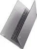 A top-down angled view of a silver Lenovo Yoga 7 laptop, open and displaying the keyboard and trackpad. Produktbild-Vorschau