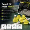6 gele federbals voor badminton, geschikt voor training en Productafbeelding-voorbeeld 6