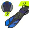 TSUNAMI Schwimmflossen verstellbar PP/TPE schwarz‑blau Produktbild-Vorschau 7