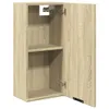 vidaXL Nástěnná koupelnová skříňka Sonoma Oak 32x20x67 cm Náhled obrázku produktu 6