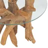 vidaXL Couchtisch Teak Massiv 60 cm -  Couchtische Produktbild-Vorschau 4