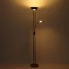 LED Stehleuchte, Glas, messingfarben, dimmbar, H 180 cm Produktbild-Vorschau 7