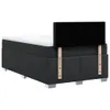 vidaXL Boxspringbett mit Matratze Schwarz 120x190 cm Produktbild-Vorschau 6