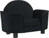 vidaXL Hundebett Schwarz 66x40x45 cm Samt Produktbild-Vorschau 1