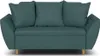 2-Sitzer-Sofa mit Schlaffunktion ALI - Türkis Produktbild-Vorschau 1