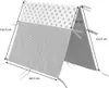 Vitalispa Kinderbettüberwurf Tipi, 70 x 140 cm, Grau/Weiß Produktbild-Vorschau 1