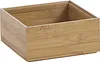 ZELLER PRESENT Boîte de rangement Bamboo 15x15x7cm nature Voir les images du produit 1