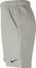 A close-up side view of grey Nike shorts. Produktbild-Vorschau