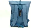 The back view of a blue rucksack backpack. Produktbild-Vorschau