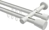 Interdeco Innenlaufstange / Gardinenstange mit Innenlauf Produktbild-Vorschau 1
