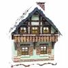 Winterhaus mit Balkon (15cm) von Hubrig Volkskunst Produktbild-Vorschau 7