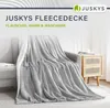 Juskys Fleecedecke 150x200 cm mit Sherpa - flauschig & Produktbild-Vorschau 8