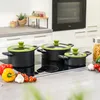 Skleněná poklice se silikonovým okrajem pro hrnce a pánve o Náhled obrázku produktu 2