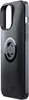 A black phone case with a circular mounting system on the back. Produktbild-Vorschau