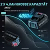 SeeSii WH700 Akku Schlagschrauber 650Nm Bürstenlos 21V 2x Produktbild-Vorschau 3