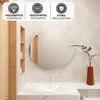 A modern bathroom setting with a sink, mirror, and decorative vase. Produktbild-Vorschau