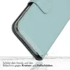 Selencia Echtleder Klapphülle Samsung Galaxy S24 - Air Blue Produktbild-Vorschau 5