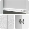 Maison Exclusive - Credenza bianca lucida 66 x 34,5 x 90 cm Anteprima dell’immagine prodotto 8