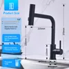 Homelody Wasserhahn Küche Schwarz,Küchenarmatur Produktbild-Vorschau 7