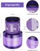 A diagram showing a vacuum cleaner filter with dimensions and feature callouts. Produktbild-Vorschau