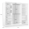 BEAUTYSOFA | Kleiderschrank MARIO II 200 cm Kaschmir – Produktbild-Vorschau 5