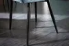 riess-ambiente Design Stuhl MILANO petrol Samt mit Armlehne Produktbild-Vorschau 14