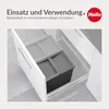 Hailo Inneneimer 1073979 mit Deckel 350 x 226 x 220 mm 2 Produktbild-Vorschau 6