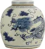 Fine Asianliving Vaso cinese con coperchio Porcellana Anteprima dell’immagine prodotto 1