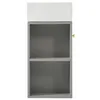 A standalone bathroom vanity with an open shelving unit. Podgląd zdjęcia produktu