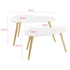 Sada konferenčních stolků Langesund Side Table Set of 2 Náhled obrázku produktu 3