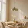 LUXOLAR Lampa wisząca w kolorze szałwiowym Ø30 cm – Podgląd zdjęcia produktu 3