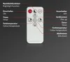 LED Einbauleuchten Bad 3er Set dimmbar Fernbedienung IP44 Produktbild-Vorschau 4