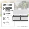 Mucola Auflagenbox Holz Kissentruhe Auflagen Kissenbox 140 Produktbild-Vorschau 2
