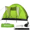 4MWOOD.CO Zelt 4 Person 210X210Cm Tourist Familie Camping Produktbild-Vorschau 1