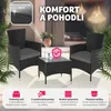 TecTake 402862, Černá, 2 sedadlo/sedadel, Dospělí a děti, Náhled obrázku produktu 6