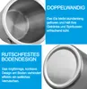 Eiswürfelbehälter Edelstahl, 1,2L Eiseimer mit Produktbild-Vorschau 4