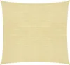 vidaXL Voile d'ombrage 160 g/m² Beige 4x4 m HDPE Voir les images du produit 9