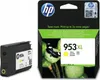 A product shot of an HP 953XL yellow ink cartridge and its packaging. Náhled obrázku produktu