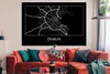 MuchoWow® Poster Stadtplan - Dublin - Karte 180x120 cm - Produktbild-Vorschau 2