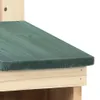 vidaXL Ptačí budky 4 ks 12x16x20 cm jedlové dřevo Náhled obrázku produktu 5