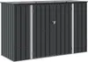 vidaXL Contenitore da giardino nero 214 x 82 x 132 cm in Anteprima dell’immagine prodotto 1