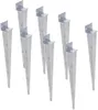 Set Einschlag-Bodenhülse L 40 x 500 mm Pfostenträger Produktbild-Vorschau 2